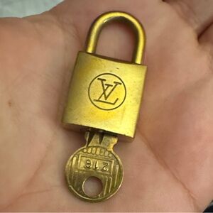 Louis Vuitton Brass Padlock with 🔐 #216